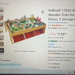Kidskraft Activity Table With Train set 