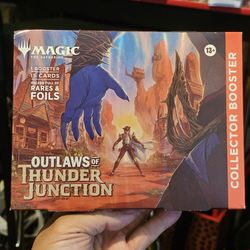 Brand New Sealed! Magic: The Gathering Outlaws of Thunder Junction Collector Booster (15 Magic Cards)

