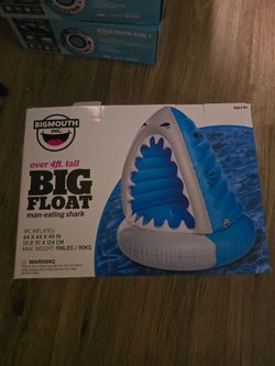 Inflatable Big FLOAT
man-eating shark
