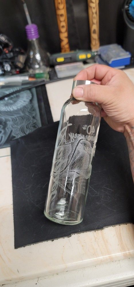 Custom Engraved Glass Bottles