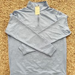 Good Deal❗️💲58⛳️NWT Peter Millar Crown Sport Men's Golf Polo Shirt,L Size