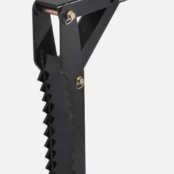 32 inch Backhoe Excavator Thumb Attachments Weld On Adjustable Boom Tractor Excavator 1/2Inch Teeth Thick Steel Plate Assembly 12MM Bolt-On Design