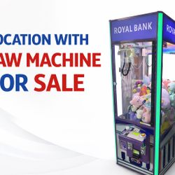 Claw machine With Location For Sale