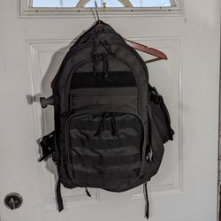 SOC Tactical Backpack Black Waterproof Bug Out Bag 