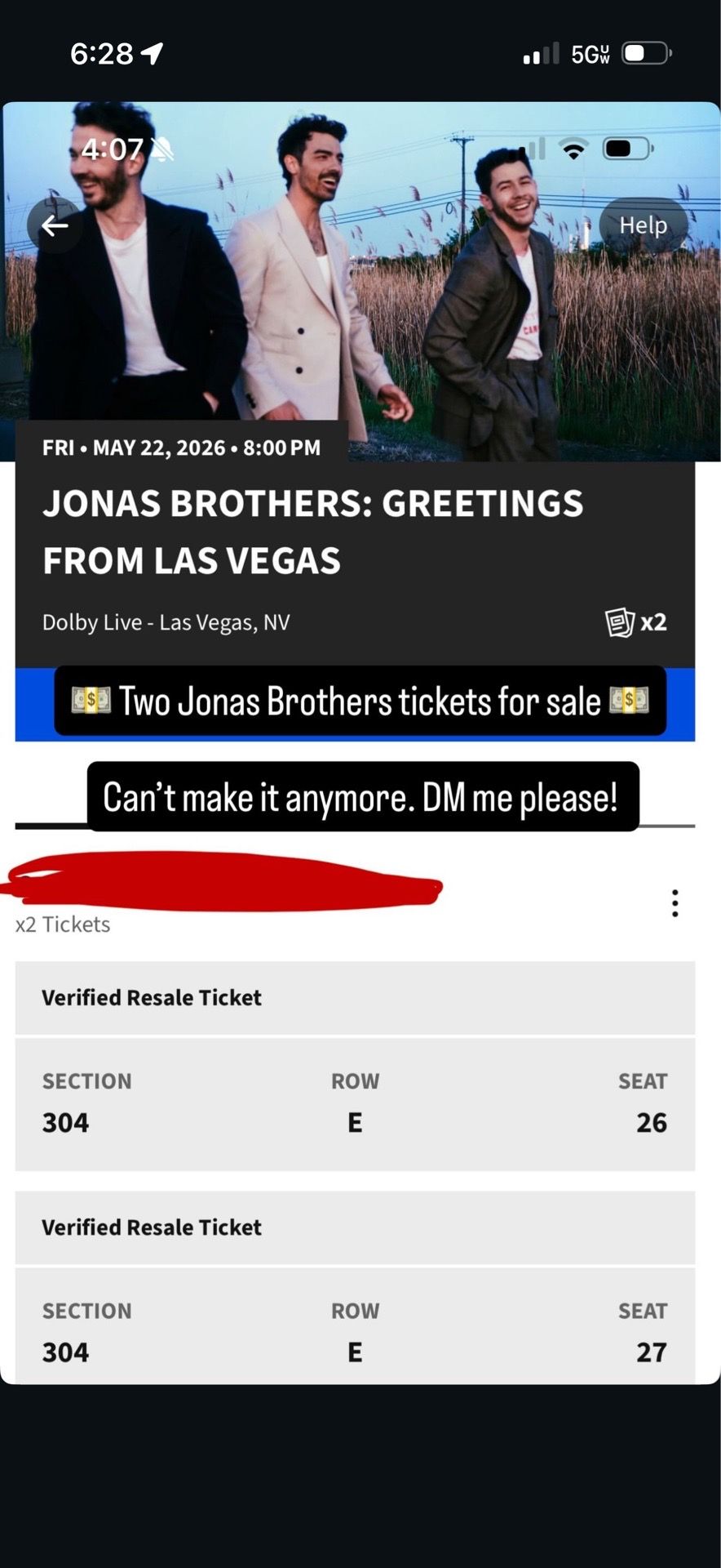 Jonas Brothers tickets