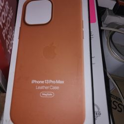 Apple Faux Leather case iPhone 13 pro Max