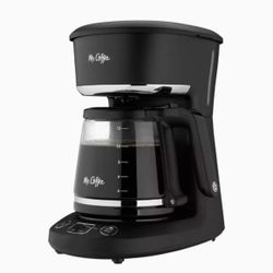 12-Cup Programmable Coffeemaker, Brew Now or Later  Mr Coffee Black New (34)