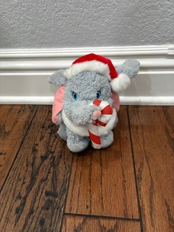 Disney Dumbo Christmas Santa plush