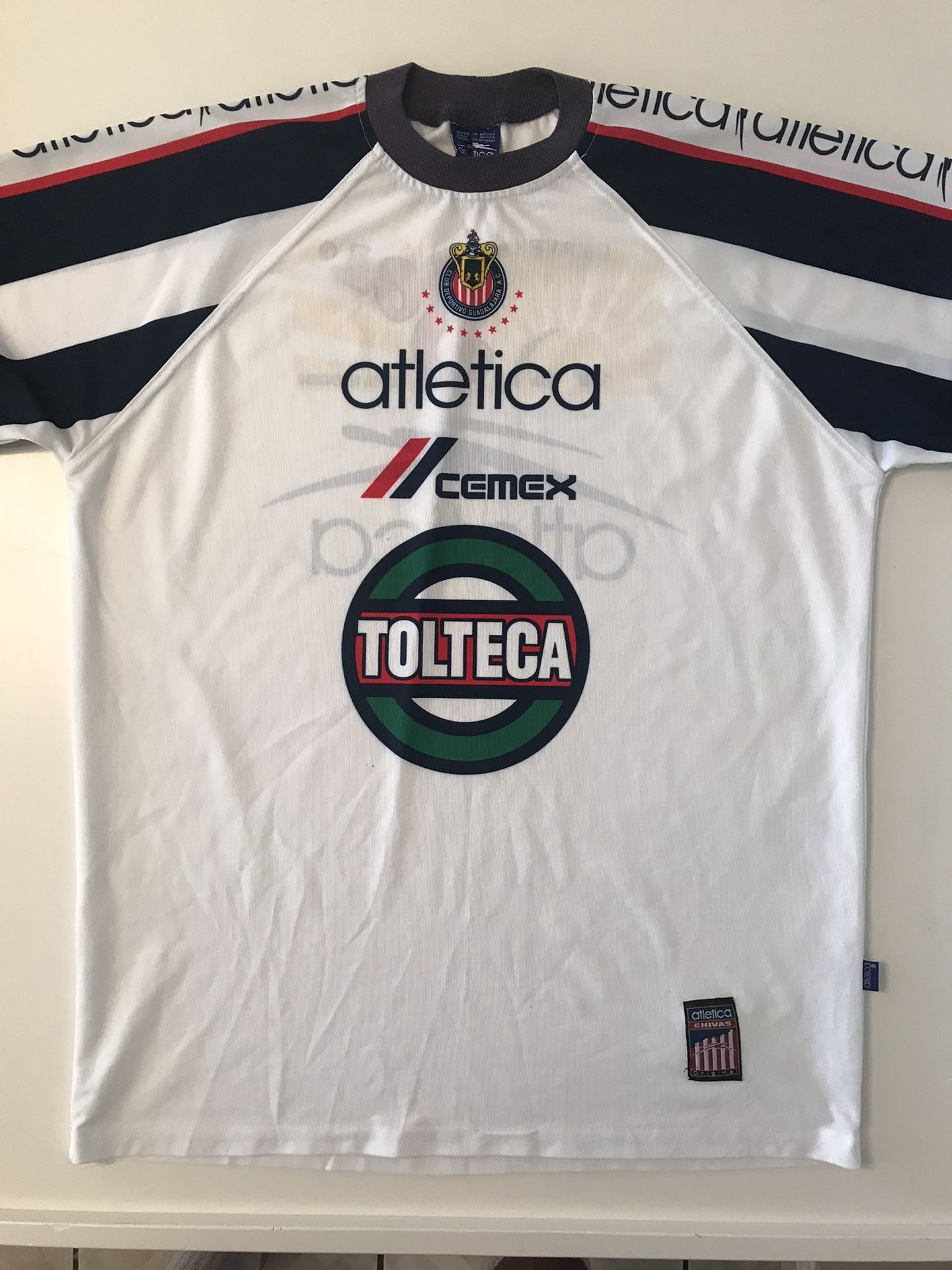 Atletica 2001-02 Chivas De Guadalajara Official Training Jersey — Size Large