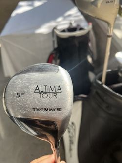 2 Altima Tour Titanium Golf Clubs 