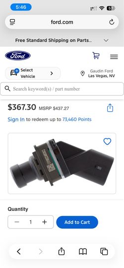 Backup camera for Ford