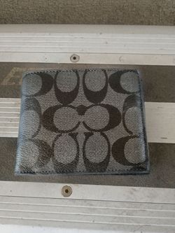 Coach 3 in 1 canvas wallet