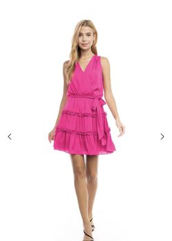 Hot Pink Dress-size Medium (Naked Zebra)