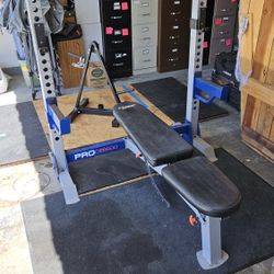 Bench/squat Rack, Weights/olympic Bar