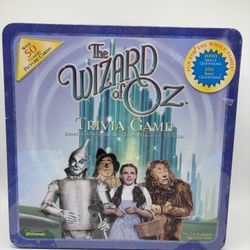 The Wizard of Oz Triva Game 1999 IN COLLECTORS TIN Pressman New Sealed