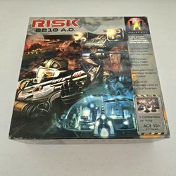 Risk 2210 A.D. Board Game