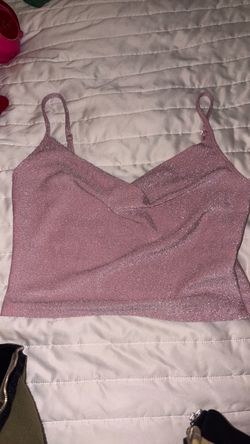Pink Glitter Top