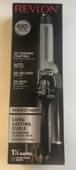REVLON PERFECT HEAT 1 1/4” BARREL