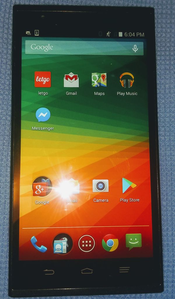 Zte (5.7"×3" screen) Z970 16GB Android SmartPhone (TMOBILE) Black for