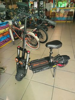 6000w 50+ mph Electric Scooter Dual motor