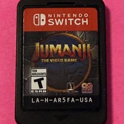 Jumanji The Video Game Nintendo Switch Game