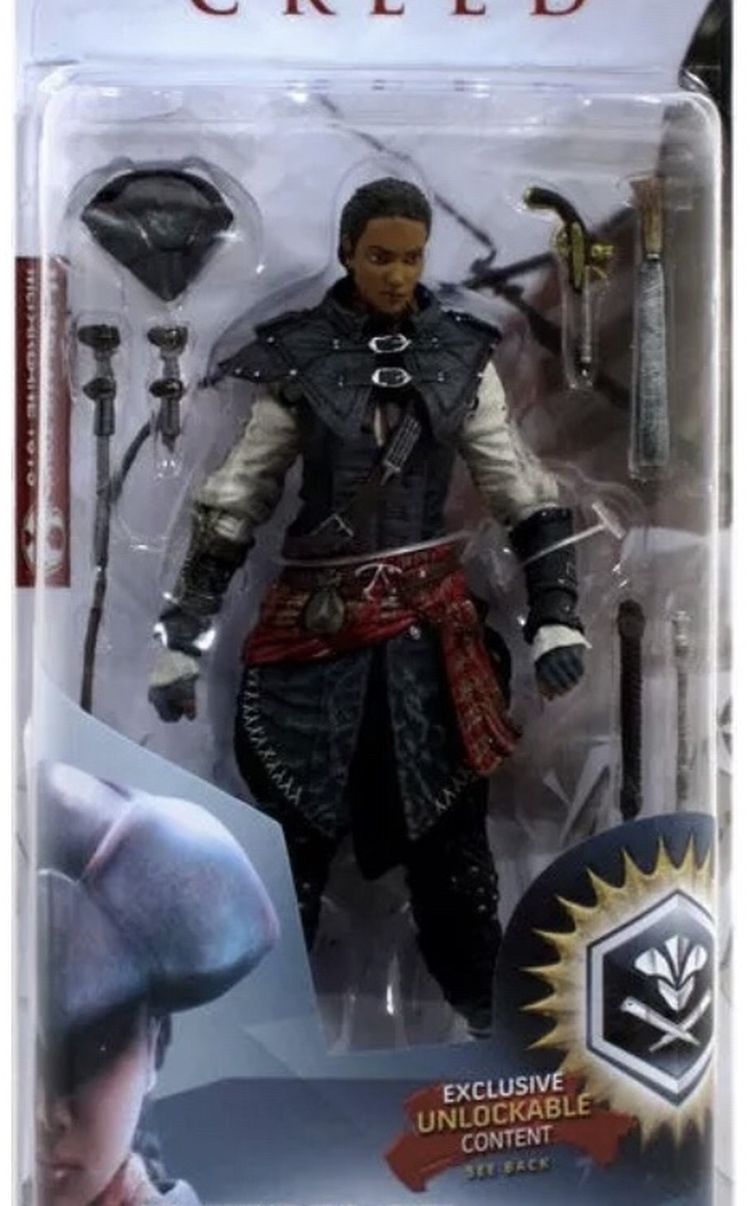 McFarlane Assassins Creed Series 2 Action Figure AVELINE DE GRANDPRE 6" NIP