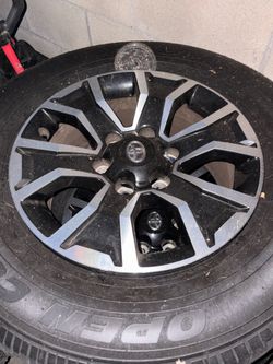 Tacoma wheels stocks