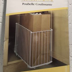 New In Box, Never Used, Rubbermaid Slide Out Garbage Bag Holder