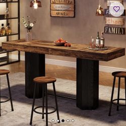 NEW Industrial Bar Table