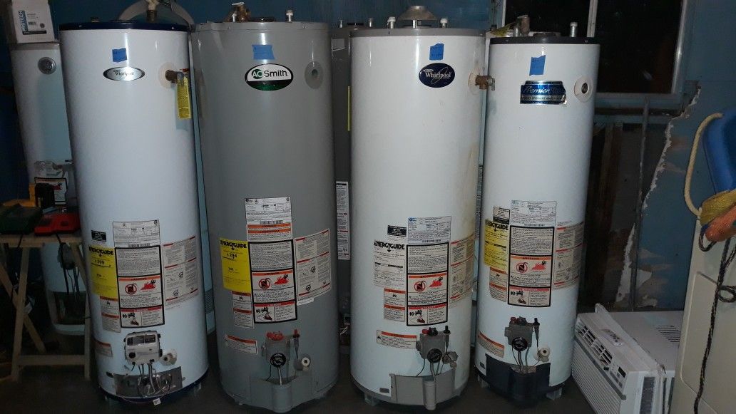 Water heater de gas natural y de L.P 30,40 y 50 galones