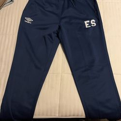 Mens El Salvador National Sweat Pants Size M