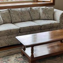 Couch Loveseat And Two Wingback Chairs 