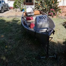 12ft Aluminum boat
