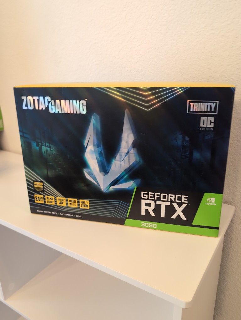 Zotac G-Force RTX 3090 Trinity Slightly Used With Box