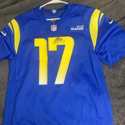 Signed Devontae Adam’s Jersey