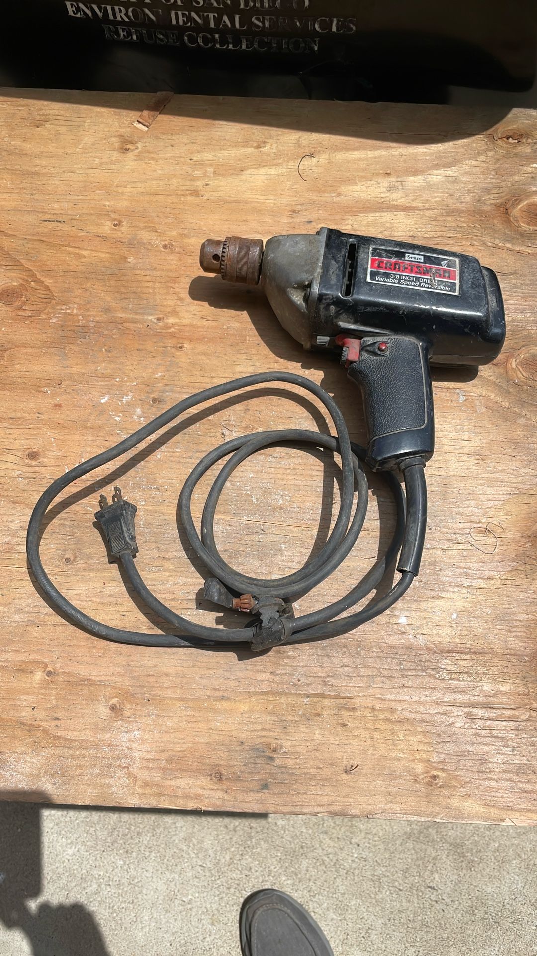 Vintage Craftsman 3/8 Drill FREE