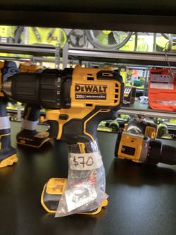 Dewalt 20v Atomic Brushless 1/2 Drill (Tool-Only) $70