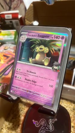 Team Rocket's Exeggutor Pokémon Card 078/217 Holo