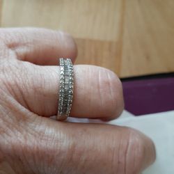 Sterling silver Diamond Ring
