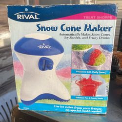 Snow Cone Machine New