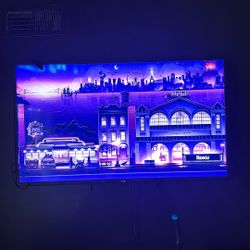 55 in LG TV & Roku Streaming Device