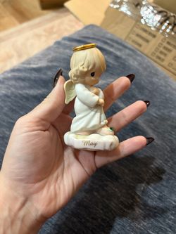 Precious Moments May Birthday Angel Figurine