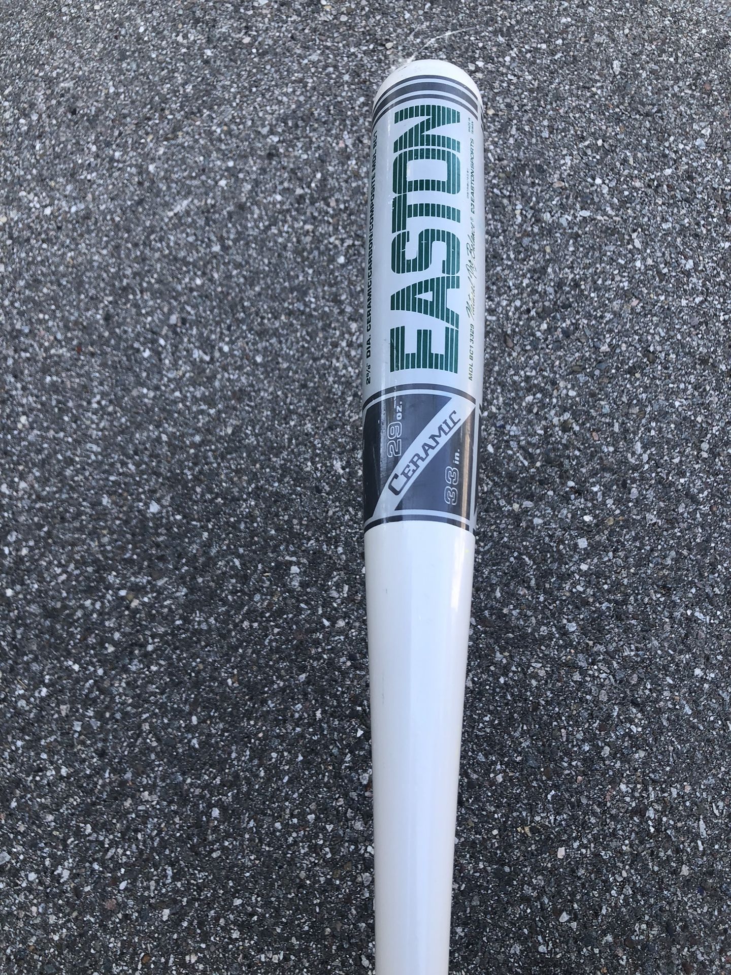 Rare Easton Ceramic Carbon Composite Baseball Bat BC1 33in/29oz