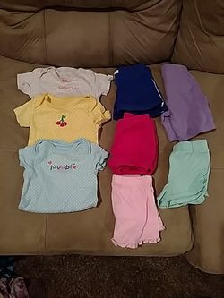 3-9 months summer girl clothes
