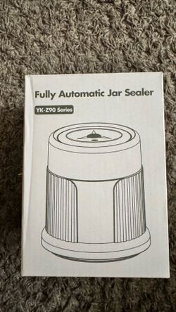 Automatic Mason Jar Vacuum Sealer YK-Z90 – Rechargeable, New