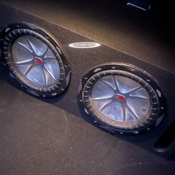 10 Inch Kickers Cvr Subwoofers 