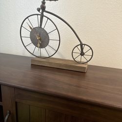 Antique Bike Clock 