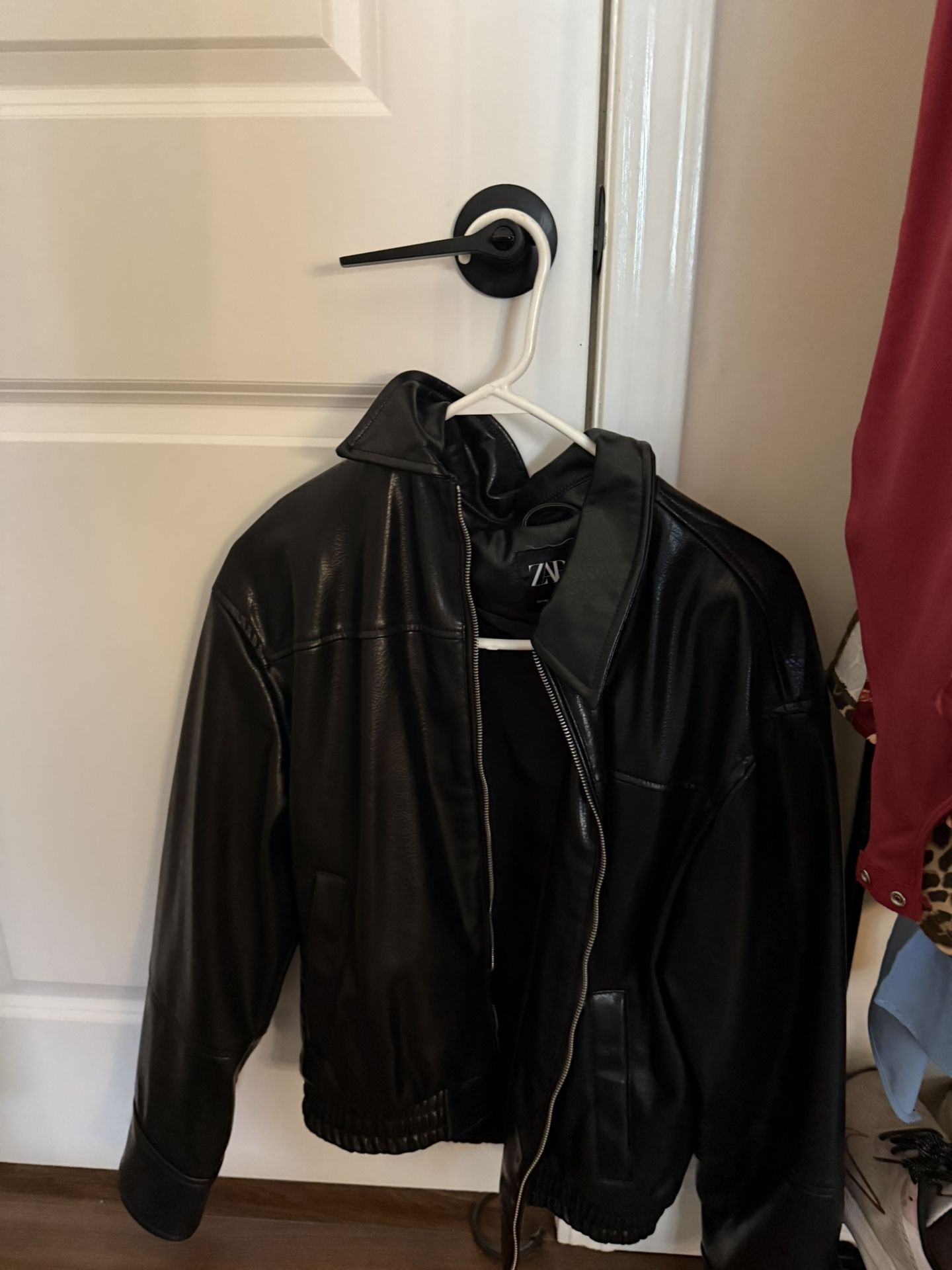 Zara Leather Jacket XS