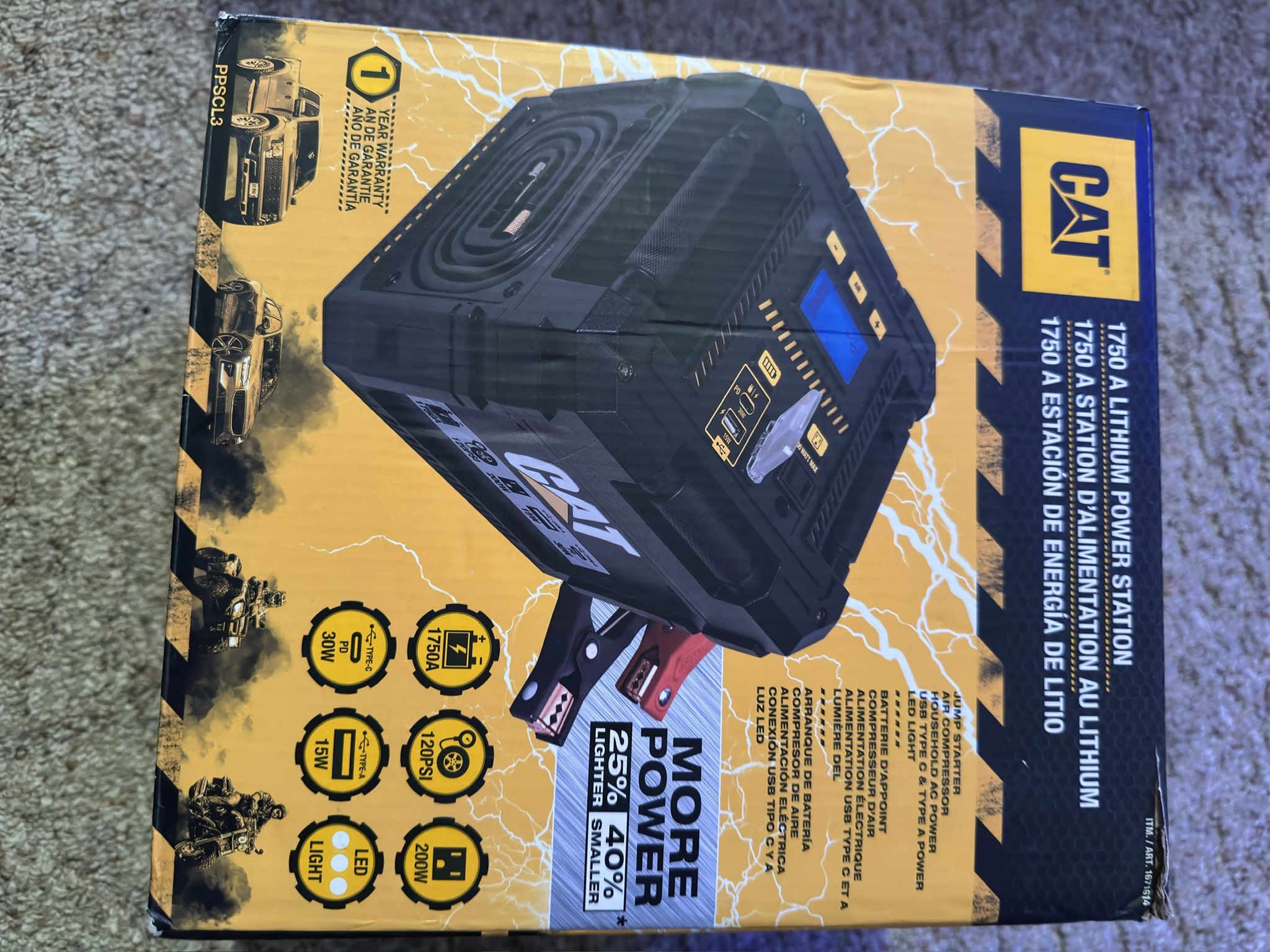 CAT 1750 Lithium Power Station