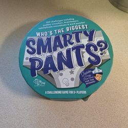 Smarty pants board game